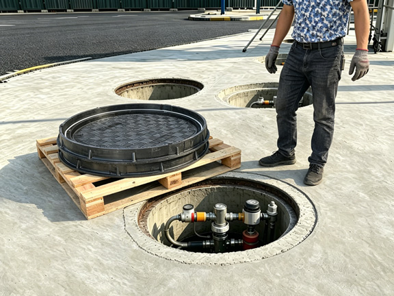 public-municipal-manhole